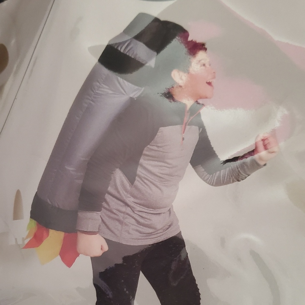 ○ Inflatable costume Rocket Man NEW